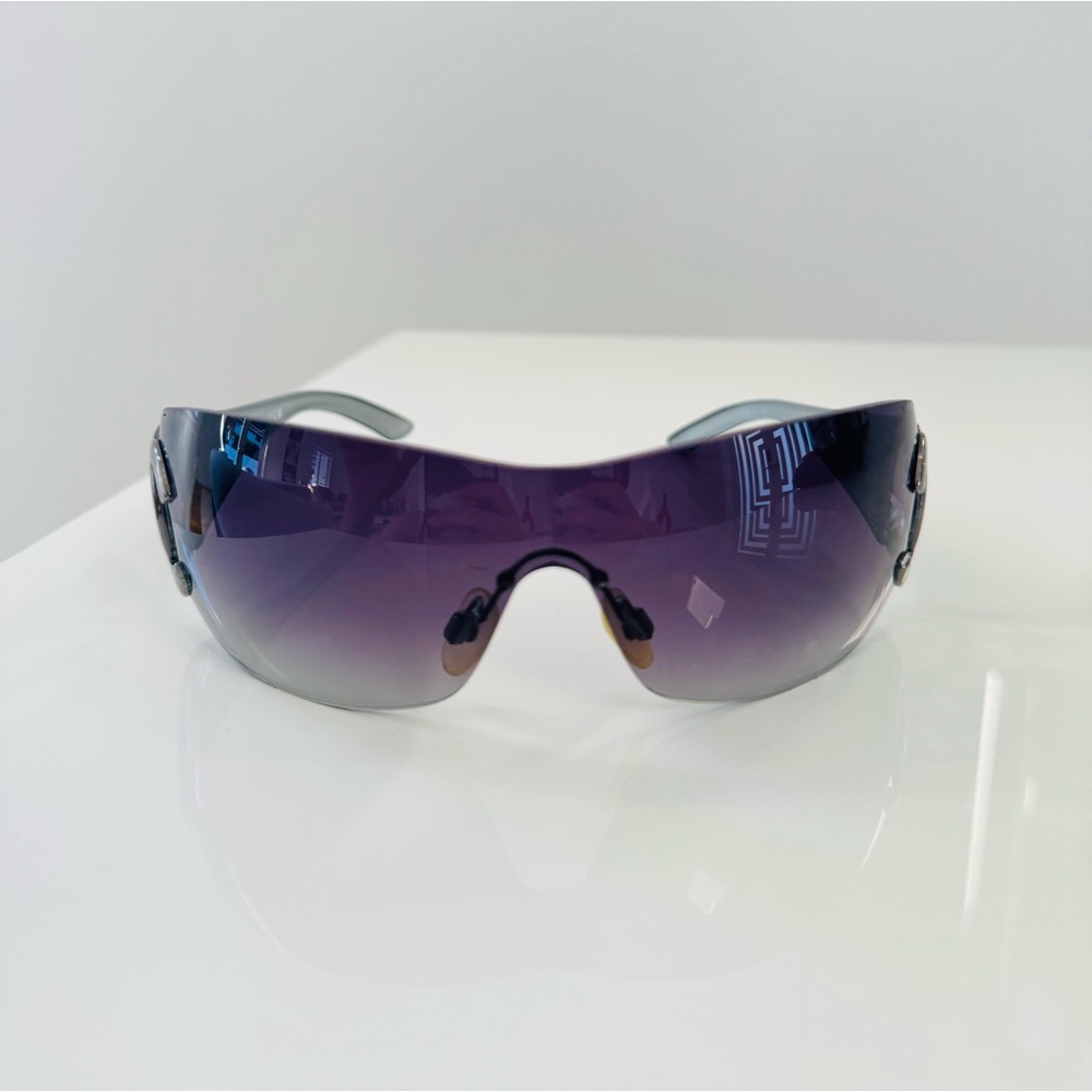 Rare 🖤 Vintage Chanel CC rimless sunglasses. - Picture 3 of 9